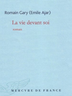 cover image of La vie devant soi